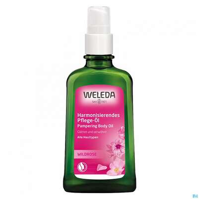 Sie sehen eine Packung Weleda Wildrose Pflegeoel Neu 100ml, Produktbild: 01 Weleda Wildrose Pflegeoel Neu 100ml, A-Nr.: 4583671 - 01