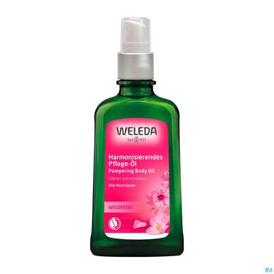 Sie sehen eine Packung Weleda Wildrose Pflegeoel Neu 100ml, Produktbild: 02 Weleda Wildrose Pflegeoel Neu 100ml, A-Nr.: 4583671 - 02