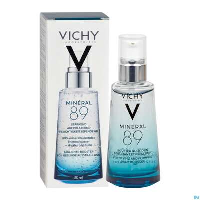 Sie sehen eine Packung Vichy Mineral 89 Feuchtigkeitspflege 50ml, Produktbild: 04 Vichy Mineral 89 Feuchtigkeitspflege 50ml, A-Nr.: 4613739 - 04