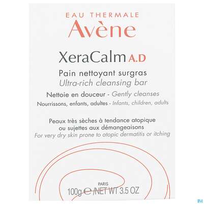 Avène Xeracalm A.d Rückfettendes Waschstück 100g, A-Nr.: 5607333 - 01