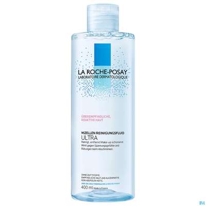 Sie sehen eine Packung La Roche Posay Gesichtsreinigung Mizelle Reaktive Haut 400ml, Produktbild: 01 La Roche Posay Gesichtsreinigung Mizelle Reaktive Haut 400ml, A-Nr.: 4746819 - 01