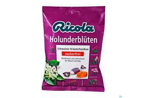 Ricola Zuckerfrei Holunderblueten Beute 75g, A-Nr.: 5627399 - 01