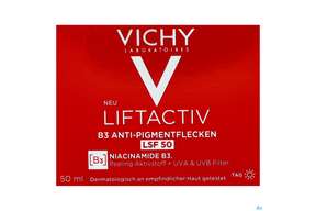 Vichy Liftactiv B3 Anti-pigmentflecken Creme Lsf50 50ml, A-Nr.: 5662504 - 01