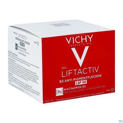 Vichy Liftactiv B3 Anti-pigmentflecken Creme Lsf50 50ml, A-Nr.: 5662504 - 08
