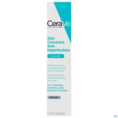 Sie sehen eine Packung Cerave Anti-unreinheiten Gel 40ml, Produktbild: 01 Cerave Anti-unreinheiten Gel 40ml, A-Nr.: 5672951 - 01