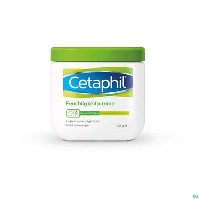 Sie sehen eine Packung Cetaphil Feuchtigkeitscreme 453g, Produktbild: 02 Cetaphil Feuchtigkeitscreme 453g, A-Nr.: 3072135 - 02