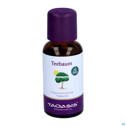 Sie sehen eine Packung Aetherische Oele Taoasis Teebaum Im Umkarton 30ml, Produktbild: 04 Aetherische Oele Taoasis Teebaum Im Umkarton 30ml, A-Nr.: 3166020 - 04