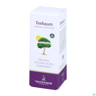 Sie sehen eine Packung Aetherische Oele Taoasis Teebaum Im Umkarton 50ml, Produktbild: 02 Aetherische Oele Taoasis Teebaum Im Umkarton 50ml, A-Nr.: 3166037 - 02