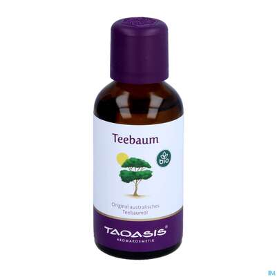 Sie sehen eine Packung Aetherische Oele Taoasis Teebaum Im Umkarton 50ml, Produktbild: 06 Aetherische Oele Taoasis Teebaum Im Umkarton 50ml, A-Nr.: 3166037 - 06