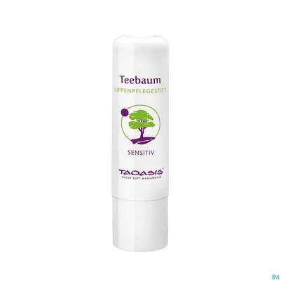 Sie sehen eine Packung Taoasis Teebaum Lippenpflegestift, Produktbild: 03 Taoasis Teebaum Lippenpflegestift, A-Nr.: 3166072 - 03
