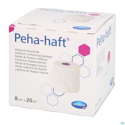 Peha-haft Fixierbinde/latexfrei 20mx 8cm 1st, A-Nr.: 3328304 - 04