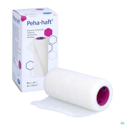 Peha-haft Fixierbinde/latexfrei 4mx 10cm 1st, A-Nr.: 3328244 - 07