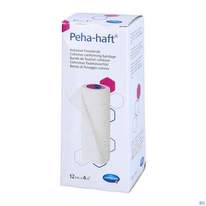 Peha-haft Fixierbinde/latexfrei 4mx 12cm 1st, A-Nr.: 3328250 - 04