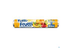 Bloc Traubenzucker Rollen Tutti-frutti 42g, A-Nr.: 3386402 - 01
