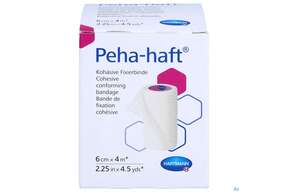 Peha-haft Fixierbinde/latexfrei 4mx 6cm 1st, A-Nr.: 3328221 - 01