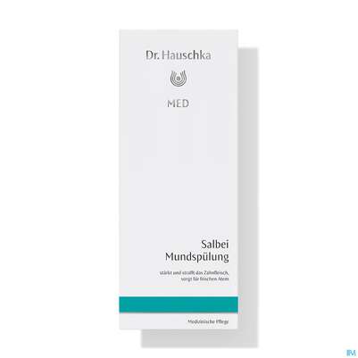 Sie sehen eine Packung Dr. Hauschka Salbei Mundspülung 300ml, Produktbild: 03 Dr. Hauschka Salbei Mundspülung 300ml, A-Nr.: 3412855 - 03