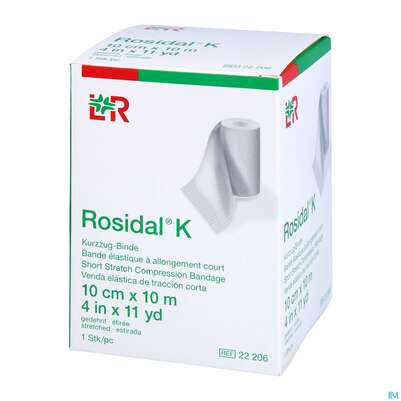 Sie sehen eine Packung Elastische Binden Rosidal Hautfarben Kraeftig 10mx 10cm 1st, Produktbild: 02 Elastische Binden Rosidal Hautfarben Kraeftig 10mx 10cm 1st, A-Nr.: 2631259 - 02