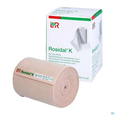 Sie sehen eine Packung Elastische Binden Rosidal Hautfarben Kraeftig 10mx 10cm 1st, Produktbild: 04 Elastische Binden Rosidal Hautfarben Kraeftig 10mx 10cm 1st, A-Nr.: 2631259 - 04