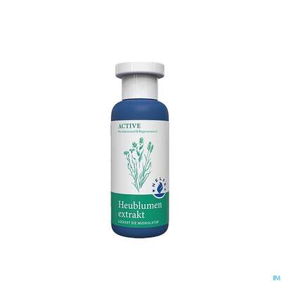 Sie sehen eine Packung Helfe Heublumenextrakt Active 200ml, Produktbild: 02 Helfe Heublumenextrakt Active 200ml, A-Nr.: 2641950 - 02
