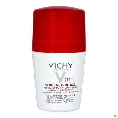 Vichy Deodorant Antitranspirant/roll-on Clinical Contr 96h 50ml, A-Nr.: 5571575 - 04