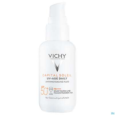Sonnenprodukte Vichy/capital Soleil Gesichtscreme Uv-age Lsf50+ 40ml, A-Nr.: 5360950 - 11
