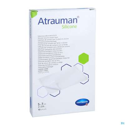 Wundauflagen Atrauman Silicone 5x 7cm 10st, A-Nr.: 4522095 - 05