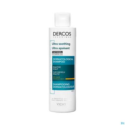 Sie sehen eine Packung Shampoon Vichy/dercos Ultra/sensible Kopfhaut Trocken 200ml, Produktbild: 03 Shampoon Vichy/dercos Ultra/sensible Kopfhaut Trocken 200ml, A-Nr.: 4442930 - 03