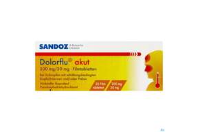 Dolorflu Akut Filmtabl 200mg/30mg 20st, A-Nr.: 4460371 - 01
