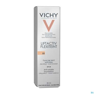 Sie sehen eine Packung Vichy Liftactiv/flexiteint Make Up Teint Nr 45 Gold 30ml, Produktbild: 01 Vichy Liftactiv/flexiteint Make Up Teint Nr 45 Gold 30ml, A-Nr.: 3392319 - 01
