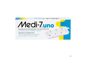Medikamentendosierer Medi-7 -pharmag Uno F.7 Tage 1st, A-Nr.: 2588374 - 01