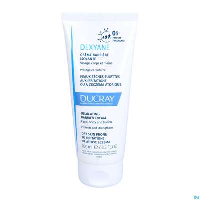 Sie sehen eine Packung Ducray Dexyane Schützende Barriere-creme 100ml, Produktbild: 08 Ducray Dexyane Schützende Barriere-creme 100ml, A-Nr.: 5413014 - 08