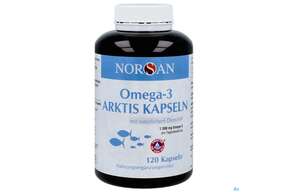 Omega -3 Norsan Kapseln/arktis Dorschoel Epa+dha 120st, A-Nr.: 5222633 - 01