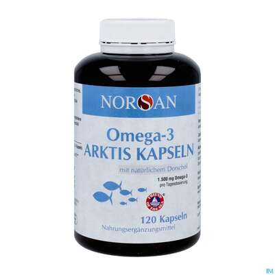 Omega -3 Norsan Kapseln/arktis Dorschoel Epa+dha 120st, A-Nr.: 5222633 - 02
