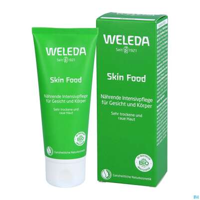 Sie sehen eine Packung Weleda Skin Food 75ml, Produktbild: 05 Weleda Skin Food 75ml, A-Nr.: 4828747 - 05