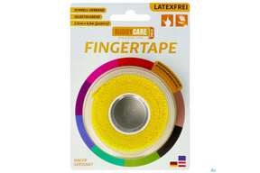 Tape Buddycare Med Finger Latexfrei Flexibel Kohaesiv. 2,5cmx 4,5m Gelb 1st, A-Nr.: 4781135 - 01