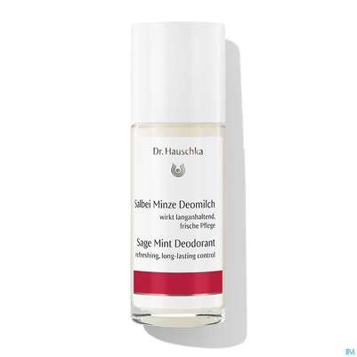 Sie sehen eine Packung Dr. Hauschka Salbei Minze Deomilch 50ml, Produktbild: 01 Dr. Hauschka Salbei Minze Deomilch 50ml, A-Nr.: 4321735 - 01