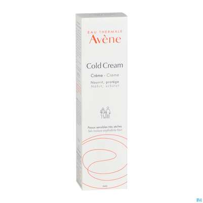 Sie sehen eine Packung Avène Cold Cream Creme 100ml, Produktbild: 10 Avène Cold Cream Creme 100ml, A-Nr.: 4763539 - 10