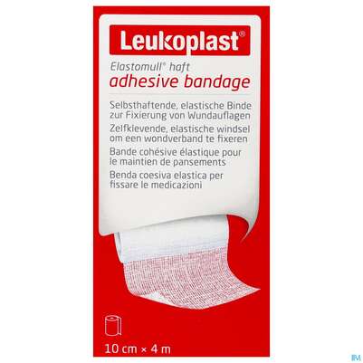 Sie sehen eine Packung Elastische Binden Elastomull/haft/leukoplast 4mx10cm 79997 1st, Produktbild: 03 Elastische Binden Elastomull/haft/leukoplast 4mx10cm 79997 1st, A-Nr.: 4757970 - 03