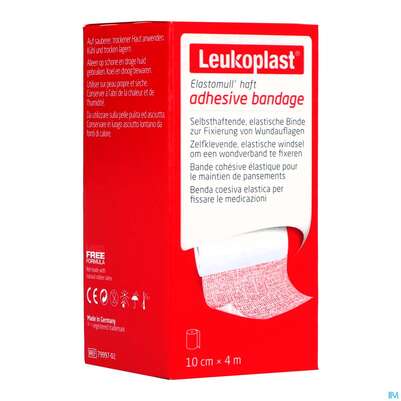 Sie sehen eine Packung Elastische Binden Elastomull/haft/leukoplast 4mx10cm 79997 1st, Produktbild: 05 Elastische Binden Elastomull/haft/leukoplast 4mx10cm 79997 1st, A-Nr.: 4757970 - 05