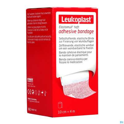 Sie sehen eine Packung Elastische Binden Elastomull/haft/leukoplast 4mx10cm 79997 1st, Produktbild: 06 Elastische Binden Elastomull/haft/leukoplast 4mx10cm 79997 1st, A-Nr.: 4757970 - 06