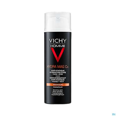 Sie sehen eine Packung Vichy Homme Hydra Mag C+ 50ml, Produktbild: 07 Vichy Homme Hydra Mag C+ 50ml, A-Nr.: 3828136 - 07