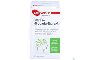Safran +rhodiola Extrakt Kapseln Dr.wolz Nr 60548 120st, A-Nr.: 4297758 - 01