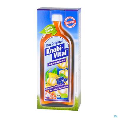 Sie sehen eine Packung Knobivital +aroniabeere 960ml, Produktbild: 02 Knobivital +aroniabeere 960ml, A-Nr.: 3795804 - 02