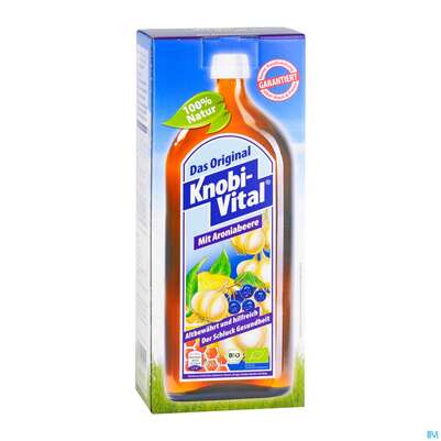Sie sehen eine Packung Knobivital +aroniabeere 960ml, Produktbild: 03 Knobivital +aroniabeere 960ml, A-Nr.: 3795804 - 03