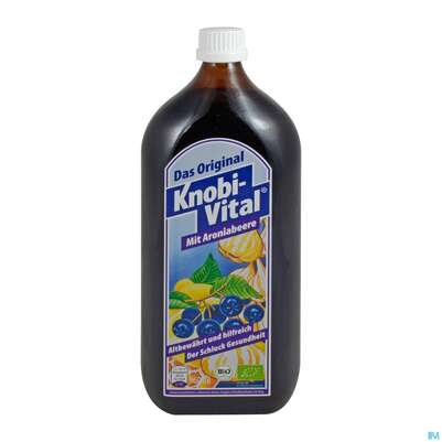 Sie sehen eine Packung Knobivital +aroniabeere 960ml, Produktbild: 04 Knobivital +aroniabeere 960ml, A-Nr.: 3795804 - 04