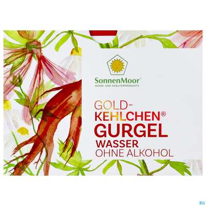 Sie sehen eine Packung Sonnenmoor Gurgelwasser Ohne Alkohol 3x100 300ml, Produktbild: 01 Sonnenmoor Gurgelwasser Ohne Alkohol 3x100 300ml, A-Nr.: 4106617 - 01