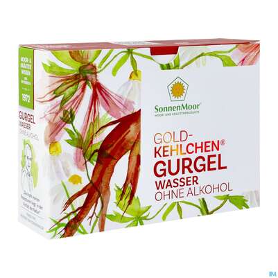Sie sehen eine Packung Sonnenmoor Gurgelwasser Ohne Alkohol 3x100 300ml, Produktbild: 02 Sonnenmoor Gurgelwasser Ohne Alkohol 3x100 300ml, A-Nr.: 4106617 - 02