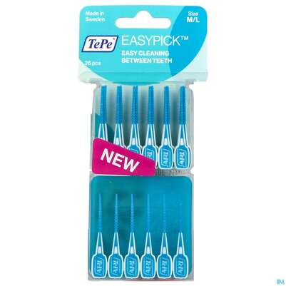 Sie sehen eine Packung Tepe Easypick M/l 36st, Produktbild: 03 Tepe Easypick M/l 36st, A-Nr.: 4261068 - 03