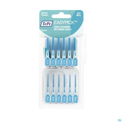 Sie sehen eine Packung Tepe Easypick M/l 36st, Produktbild: 04 Tepe Easypick M/l 36st, A-Nr.: 4261068 - 04