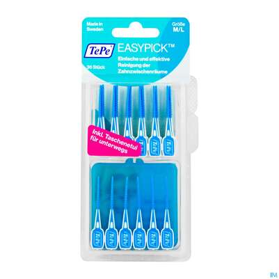 Sie sehen eine Packung Tepe Easypick M/l 36st, Produktbild: 06 Tepe Easypick M/l 36st, A-Nr.: 4261068 - 06